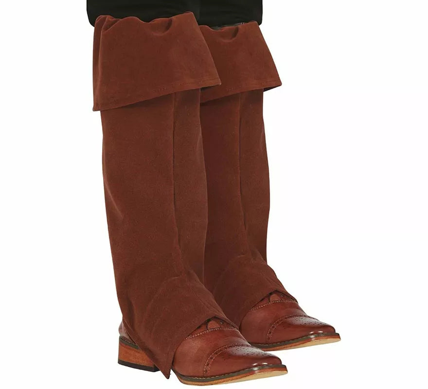 Cubrebotas Marrones Infantil
