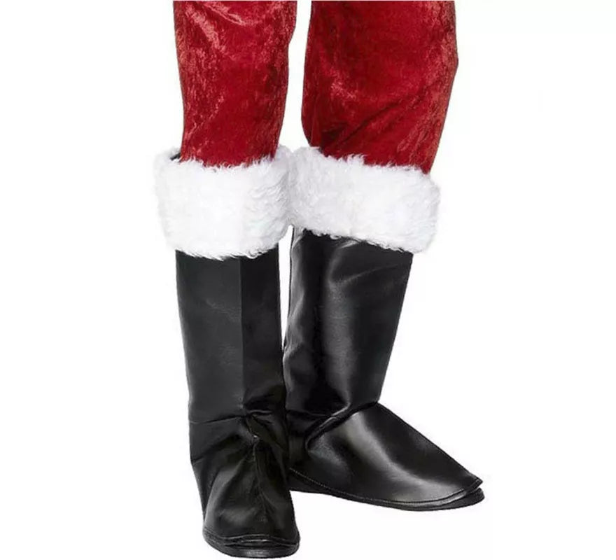 Translation missing: de.Cubrebotas Negras para Papá Noel Infantil de 30 cm