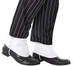 Weiße Mafioso-Überschuhe