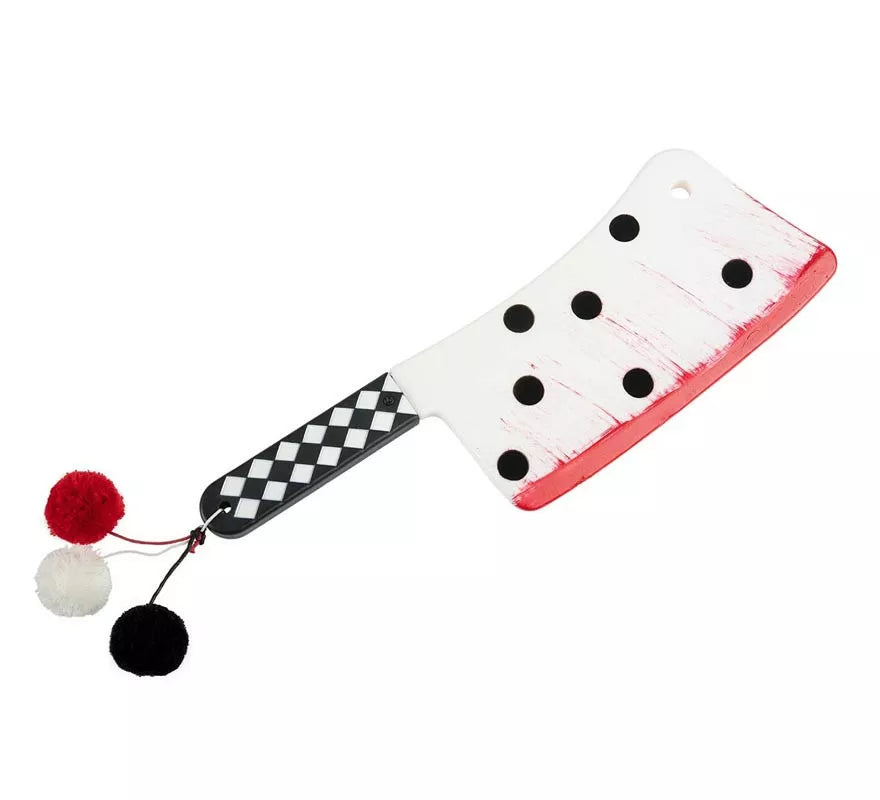 Translation missing: de.Cuchillo de Payaso a cuadros de juguete de 28 cm