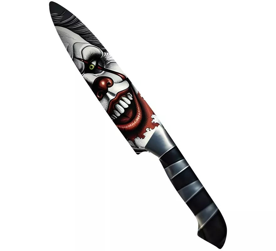 Translation missing: de.Cuchillo Payaso Aterrador de 30,7x4,2 cm