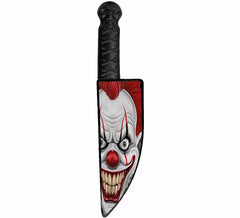 30x8 cm Gruseliges Clownmesser
