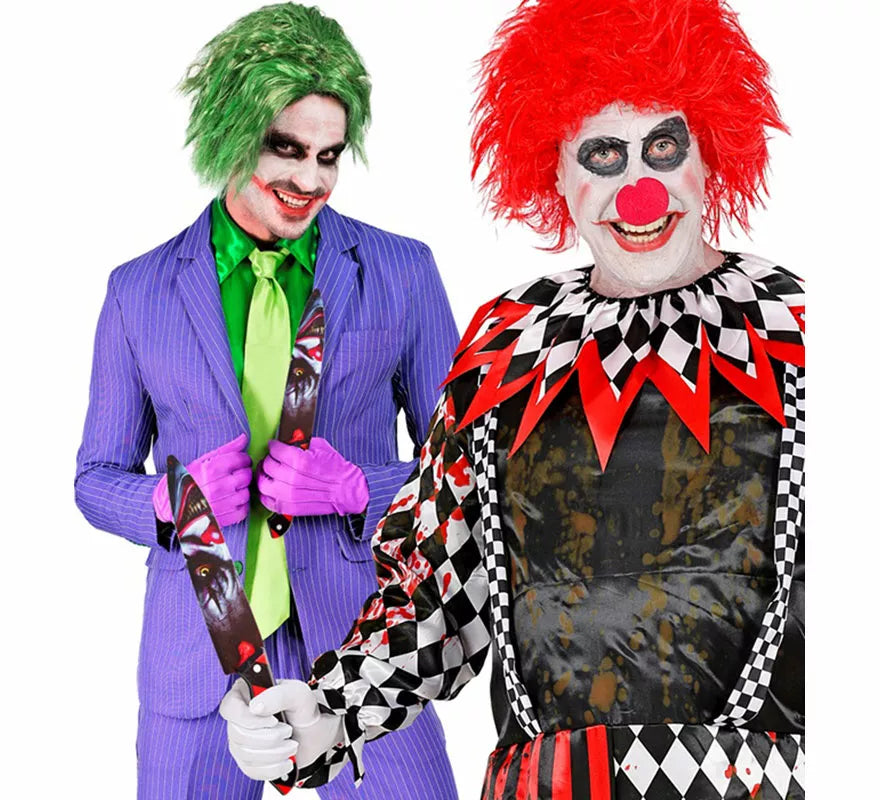 Translation missing: de.Cuchillo Payaso de Terror de 31 cm con diseño en ambas caras