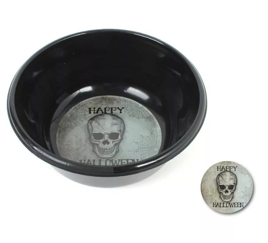Translation missing: de.Cuenco Calavera negro de 28x7,5 cm