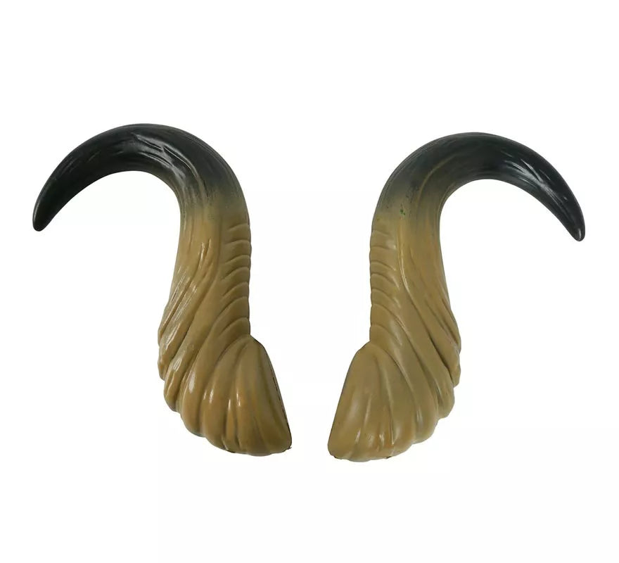 Cuernos de Búfalo Marón y Negro