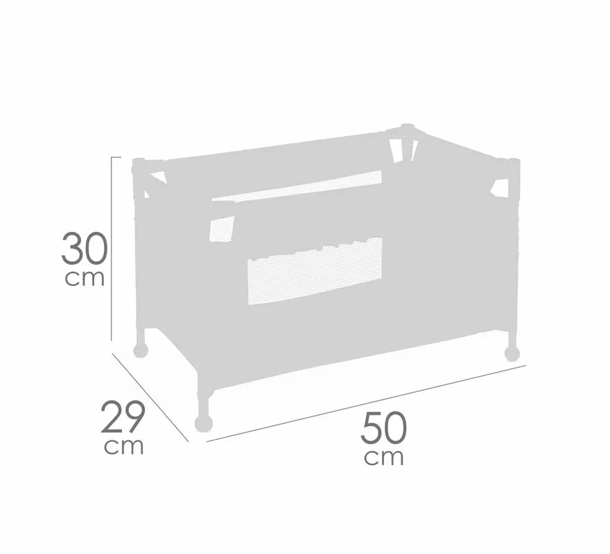 Cuna de Viaje para Muñecas de hasta 46 cm