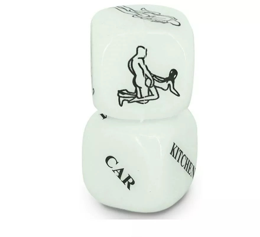 Translation missing: de.Dados con figuras Kamasutra de 2 cm