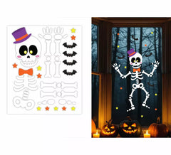 Skelett-Geldekoration 25x30 cm