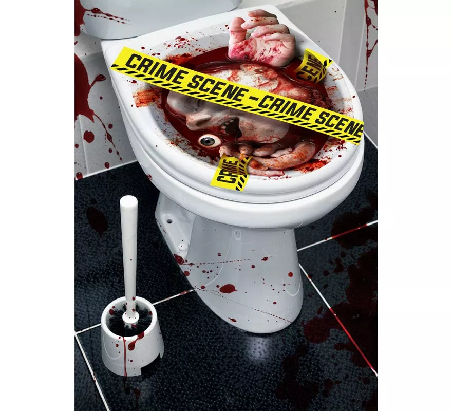 Translation missing: de.Decoración W.C. ''Crime Scene'' de 30x40 cm