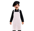 Delantal de Chef blanco clásico infantil
