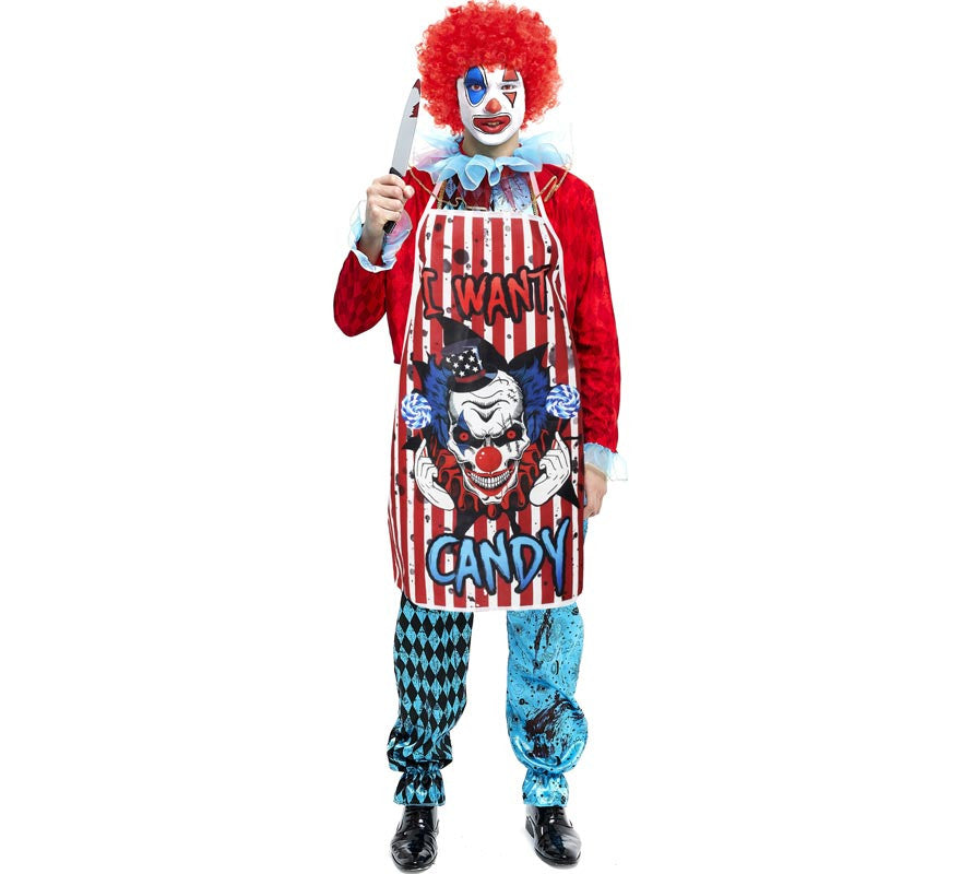 Translation missing: de.Delantal de Payaso Candy Asesino