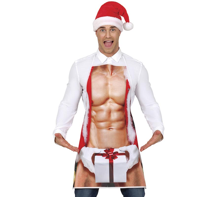 Translation missing: de.Delantal de Regalo Navideño sexy adulto