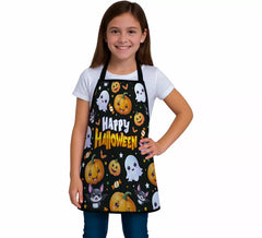 Fröhliche Halloween-Kinderschürze
