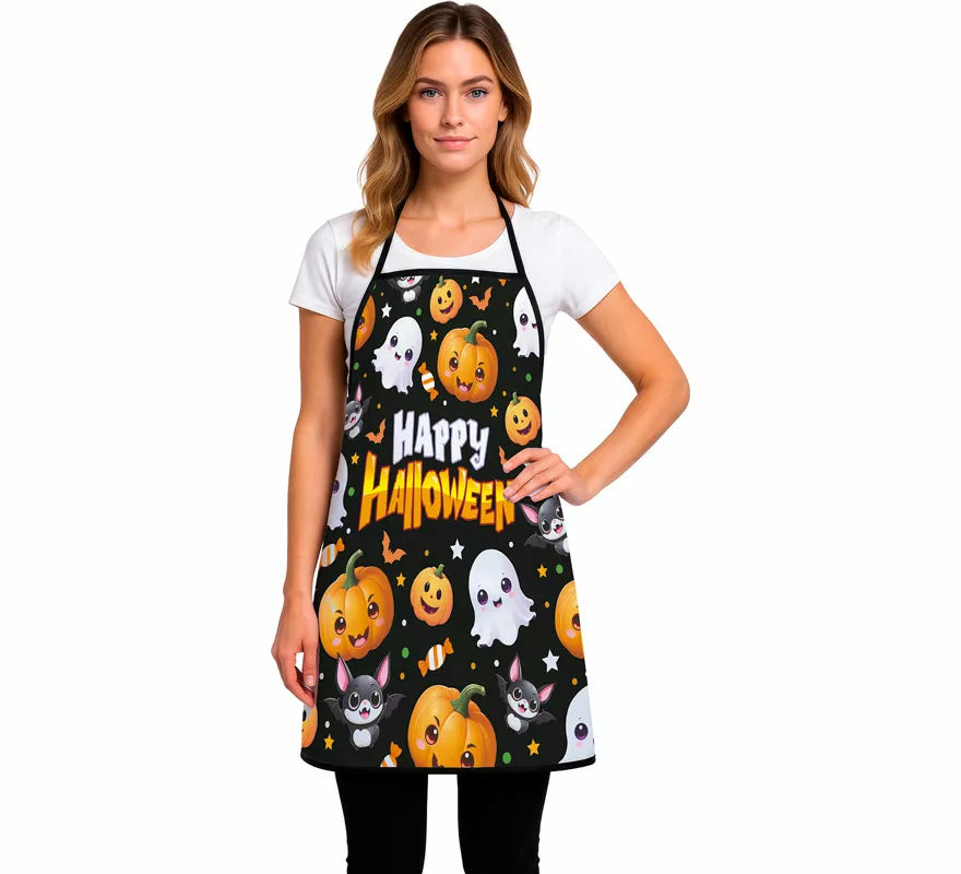 Translation missing: de.Delantal Happy Halloween para adulto