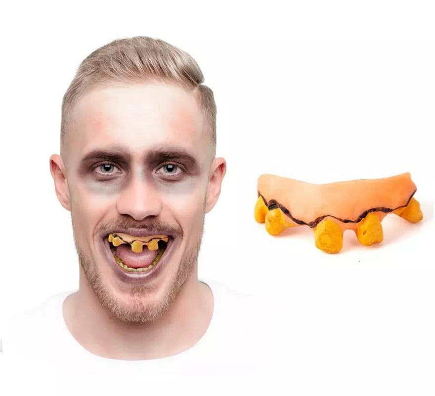 Translation missing: de.Dentadura de Zombie amarilla Fx
