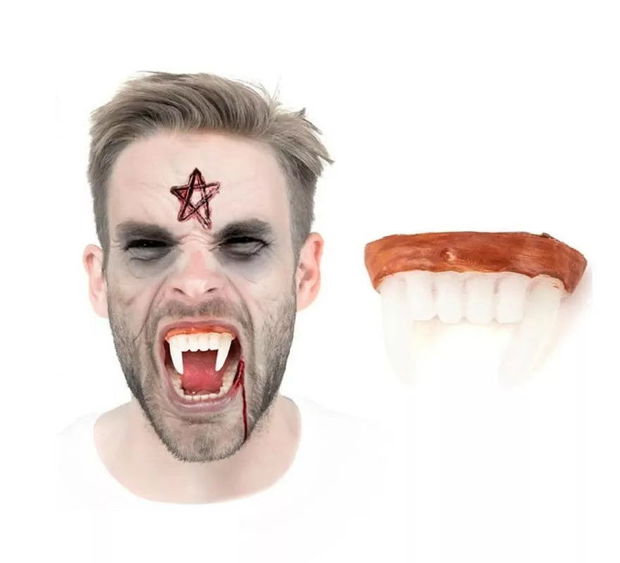 Dentadura Vampiro FX con colmillos largos
