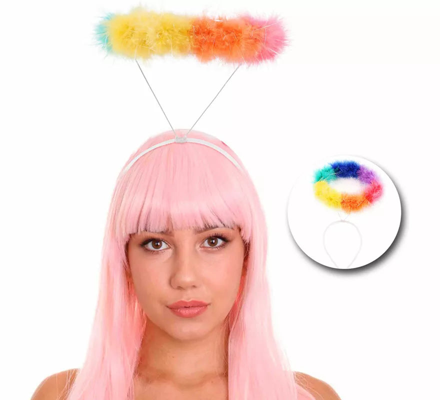 Translation missing: de.Diadema Aro Ángel multicolor