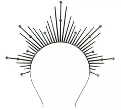 Diadem mit schwarzem Heiligenschein