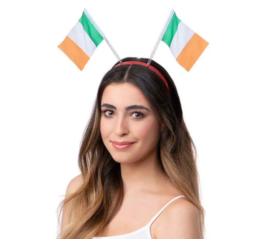 Translation missing: de.Diadema Bopper con la Bandera del Día de San Patricio adulto