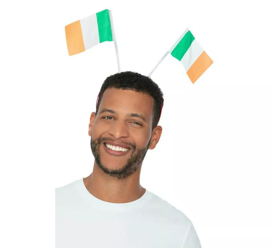 Translation missing: de.Diadema Bopper con la Bandera del Día de San Patricio adulto