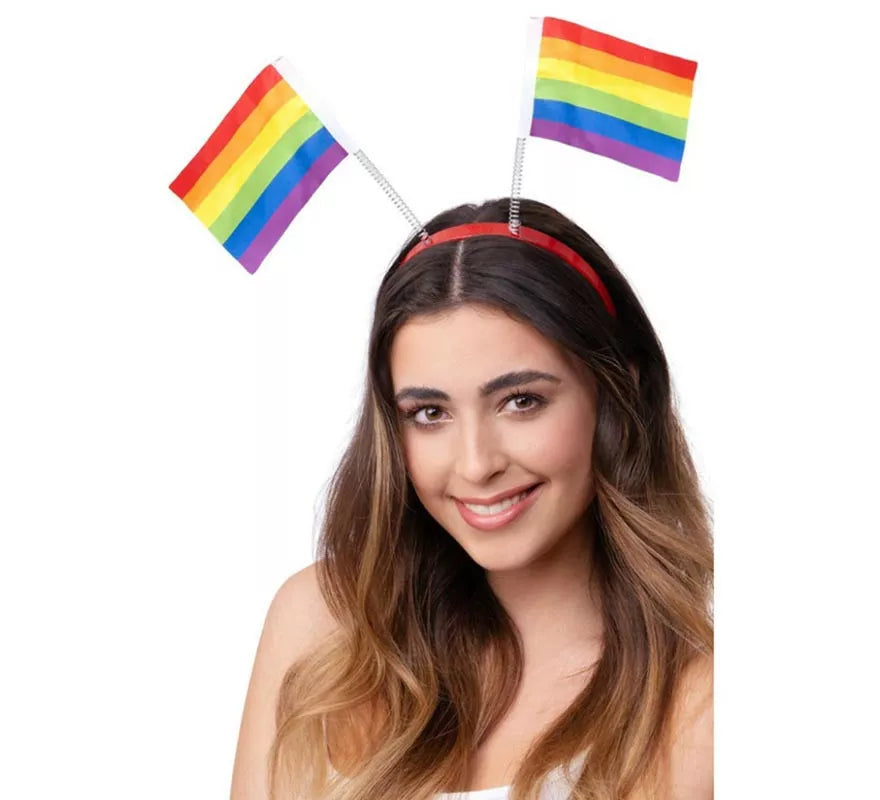 Translation missing: de.Diadema Bopper con la Bandera del Orgullo adulto