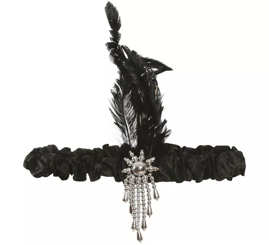 Translation missing: de.Diadema Charlestón con plumas