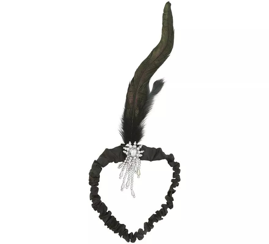 Translation missing: de.Diadema Charlestón con plumas