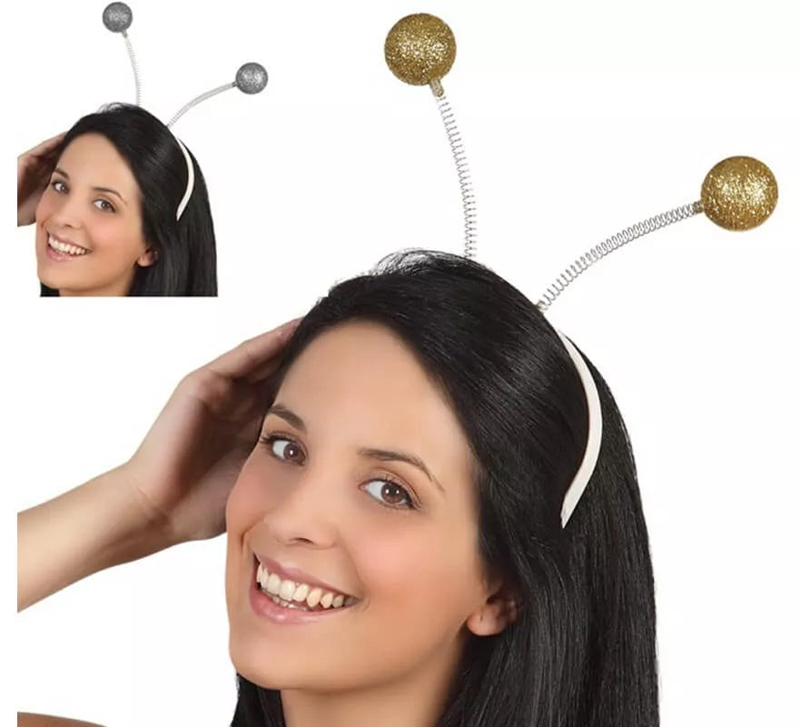 Translation missing: de.Diadema con Antenas y Purpurina en 2 colores surtidos