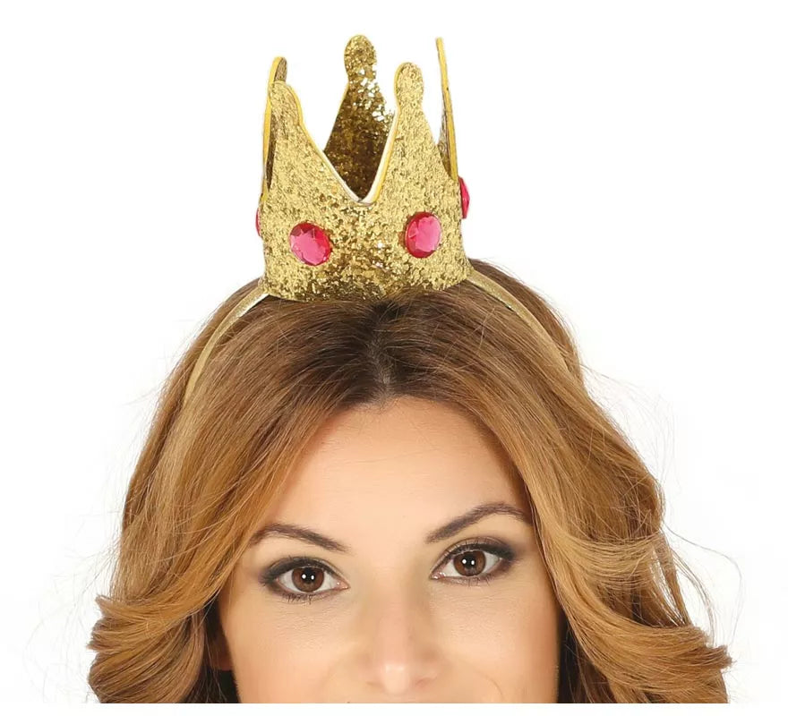 Translation missing: de.Diadema con Corona Dorada