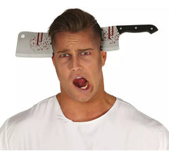 Stirnband mit Metzger und Blutmesser