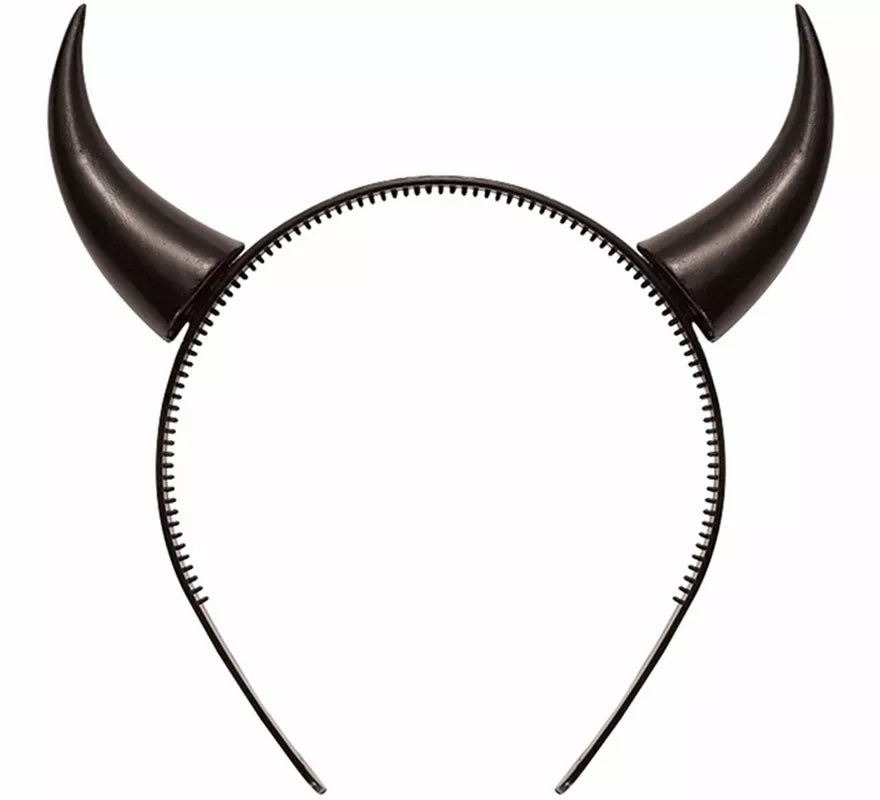 Diadema con Cuernos de Diablo en varios colores