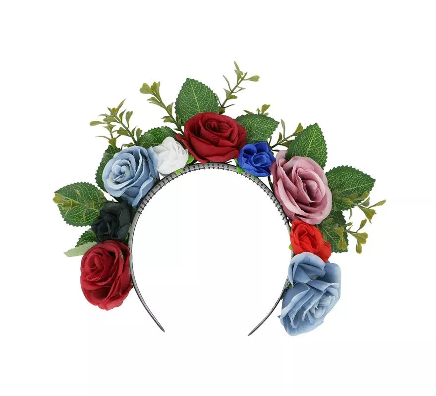 Translation missing: de.Diadema con Flores y Hojas