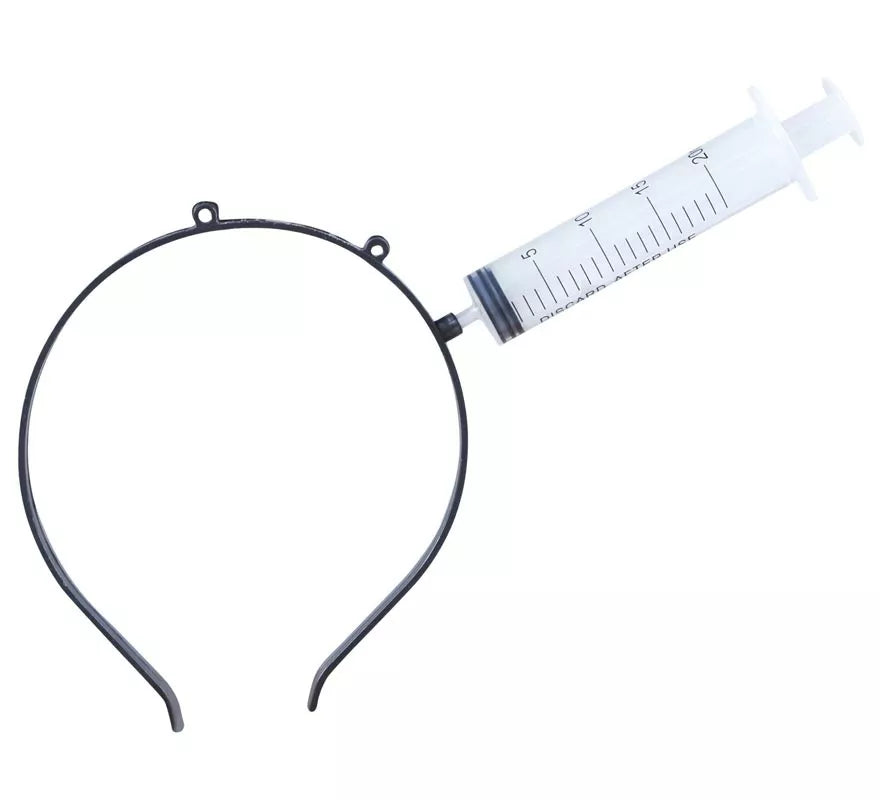 Translation missing: de.Diadema con jeringuilla de Zombie