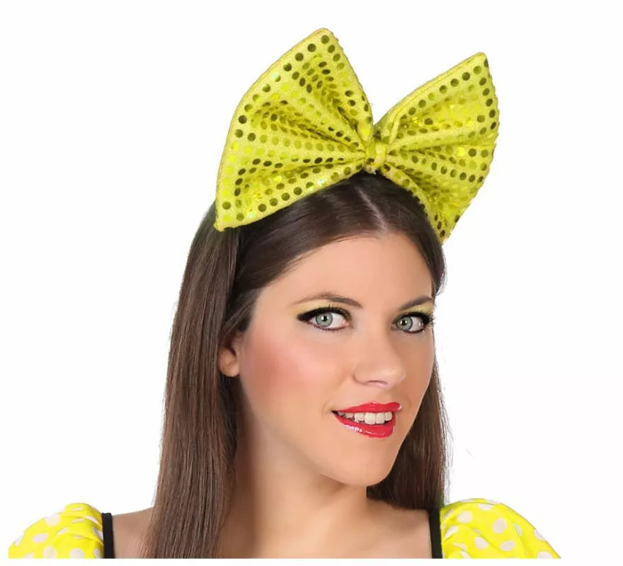 Translation missing: de.Diadema con Lazo y Lentejuelas en 4 colores