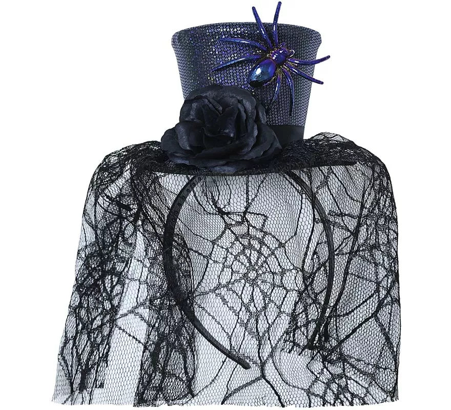 Translation missing: de.Diadema con Mini Sombrero y Velo