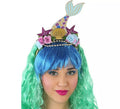 Diadema con Sirena y Estrellas