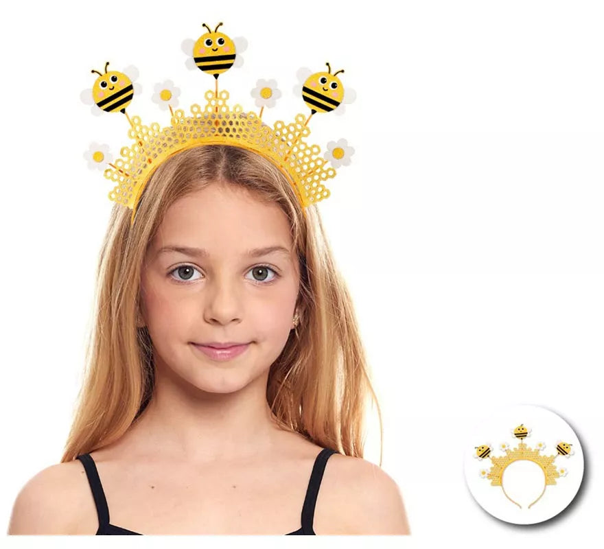 Translation missing: de.Diadema de Abeja Primavera con panal infantil