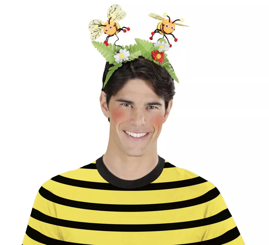 Translation missing: de.Diadema de Abejas con Flores