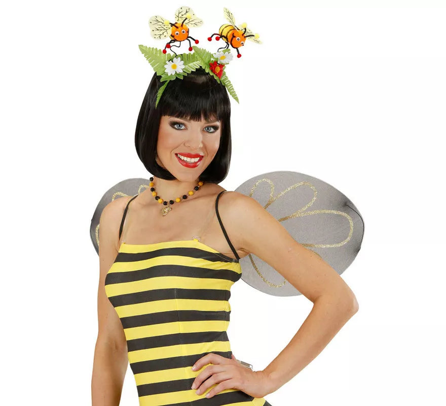 Translation missing: de.Diadema de Abejas con Flores