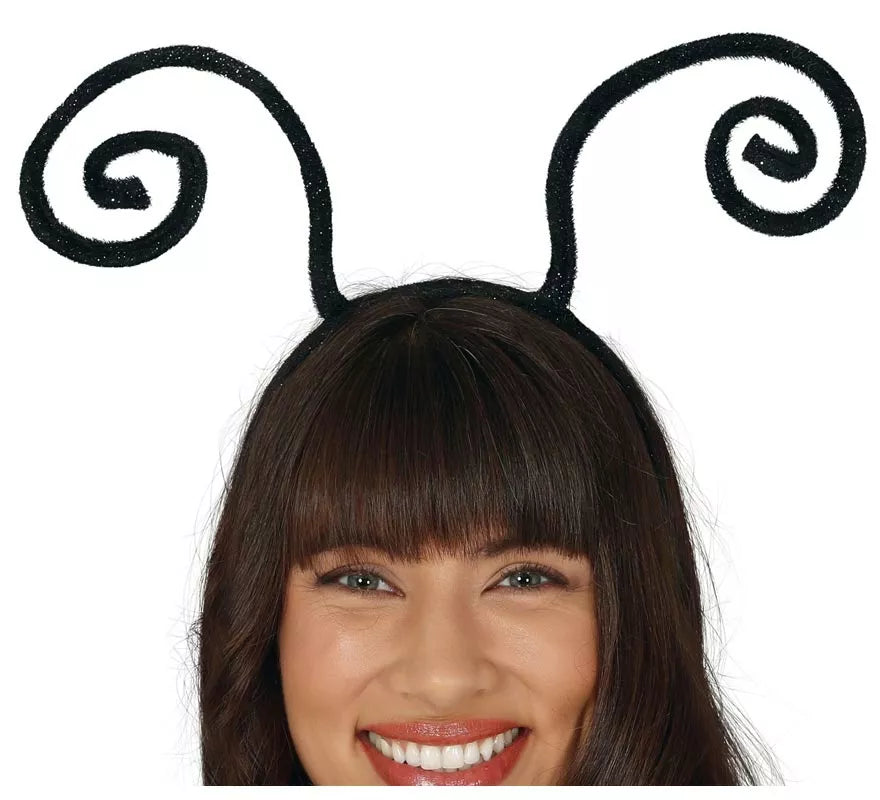 Translation missing: de.Diadema de Antenas de Insecto Negras