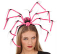 Diadema de Araña Rosa