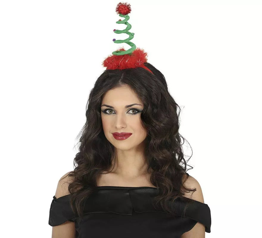 Translation missing: de.Diadema de Árbol de Navidad en espiral