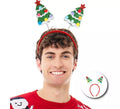 Diadema de Árbol Navidad Nevado