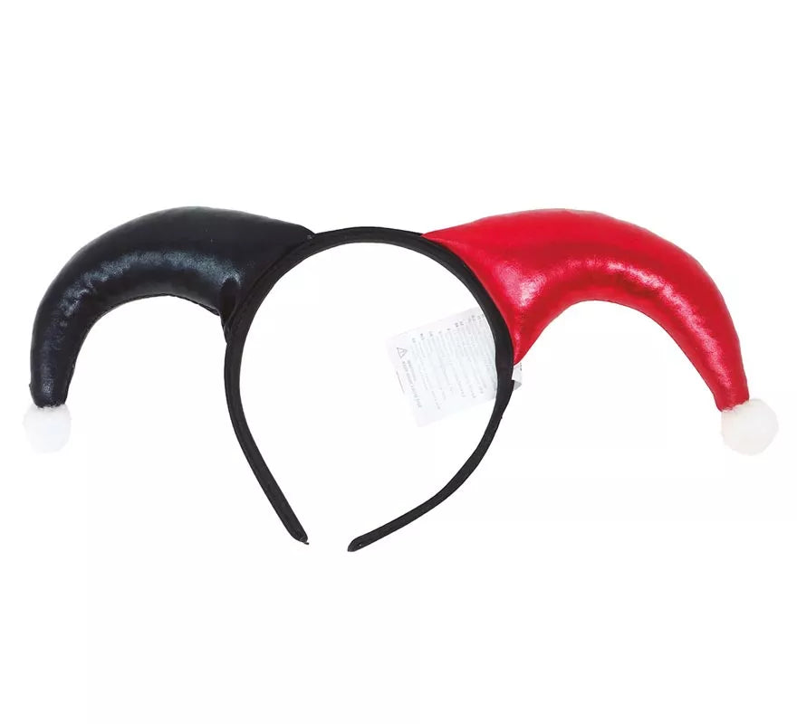 Translation missing: de.Diadema de Arlequin Roja y Negro
