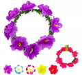 Diadema de Aro Flor Grande de 18 cm de diámetro en colores surtidos