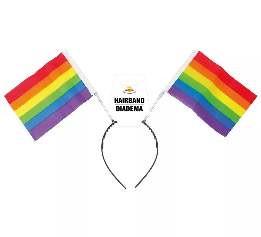 Translation missing: de.Diadema de Banderas Multicolor