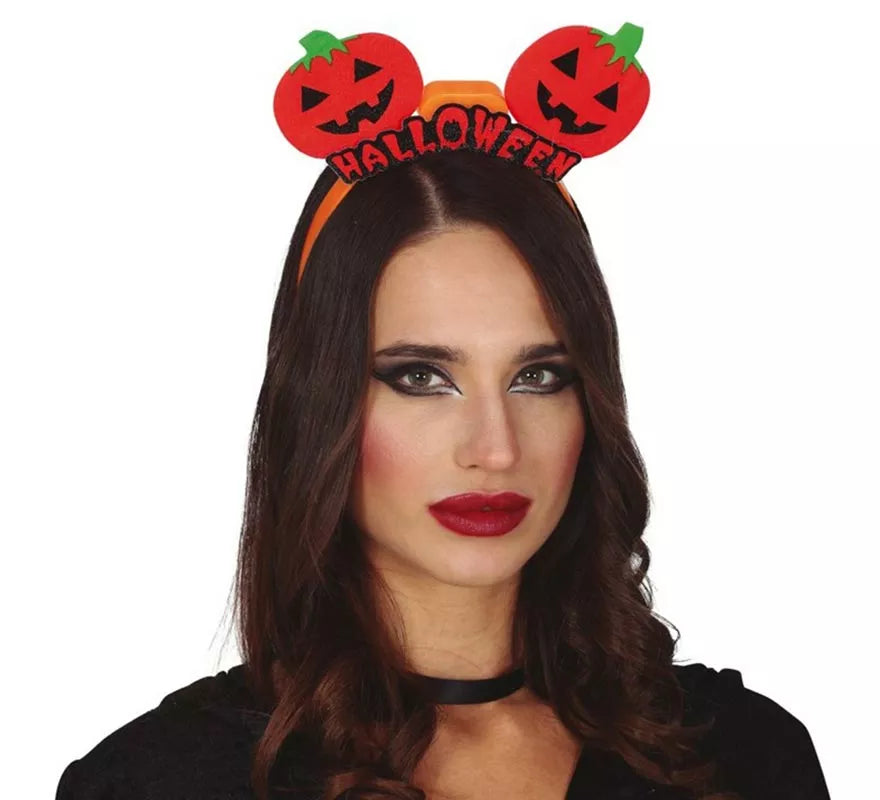 Translation missing: de.Diadema de Calabazas con Luz