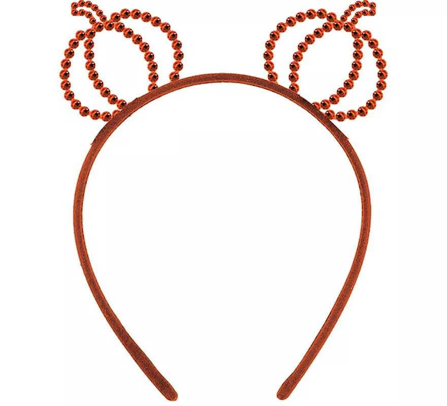 Translation missing: de.Diadema de Calabazas Piedras naranja