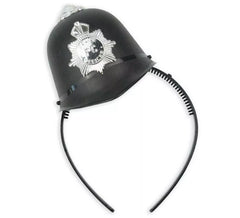 Schwarzes Polizeihelm-Stirnband