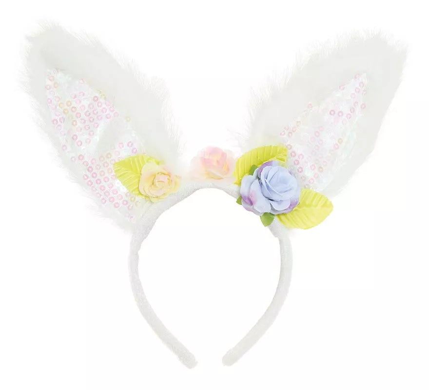 Translation missing: de.Diadema de Conejita con de Lentejuelas y Rosas